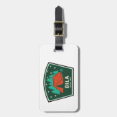 Gila National Forest Camping Gepäckanhänger (Vorderseite vertikal)