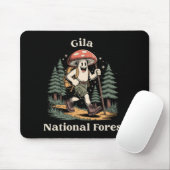 Gila National Forest New Mexico Hiking Mushroom Va Mousepad (Mit Mouse)