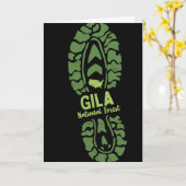 Gila National Forest New Mexico Nm Wilderness Vaca Karte (Gelbe Blume)