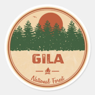 Gila National Forest Runder Aufkleber
