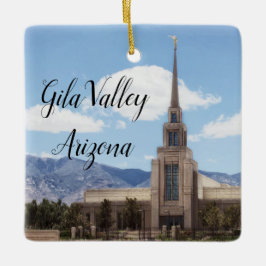 Gila Valley Arizona Temple Keramikornament