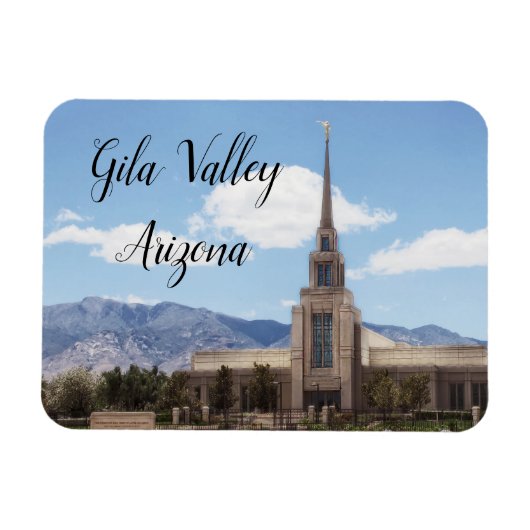 Gila Valley Arizona Temple Magnet (Horizontal)