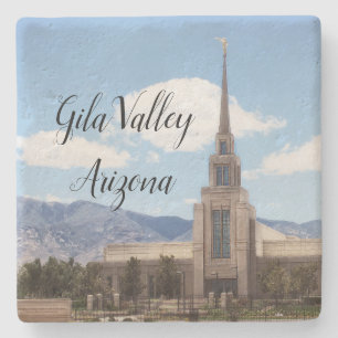 Gila Valley Arizona Temple Steinuntersetzer
