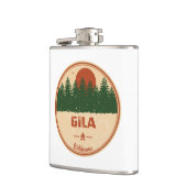 Gila Wilderness New Mexico Flachmann (Links)