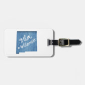 Gila Wilderness New Mexico Holzkörner Gepäckanhänger (Vorderseite horizontal)