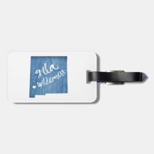 Gila Wilderness New Mexico Holzkörner Gepäckanhänger