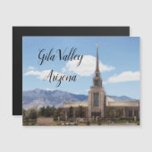 Gilatal Arizona Tempel Magnetkarte (Vorne/Hinten)