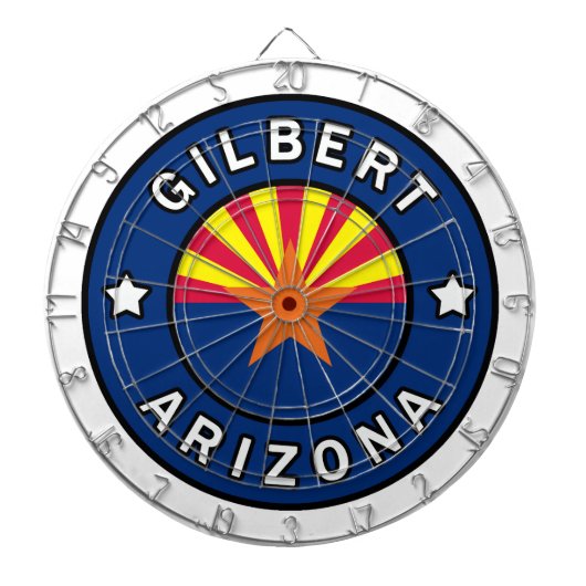 Gilbert Arizona Dartscheibe (vorne)