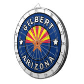 Gilbert Arizona Dartscheibe (Vorderseite rechts)