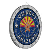 Gilbert Arizona Dartscheibe (Vorderseite Links)