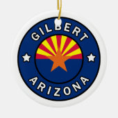 Gilbert Arizona Keramik Ornament (Vorne)