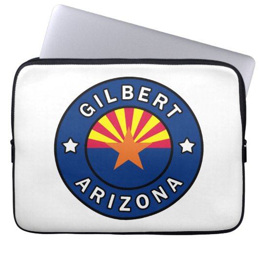 Gilbert Arizona Laptopschutzhülle (Vorderseite)