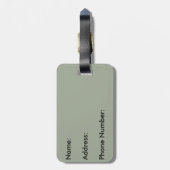 Gilbert Arizona LDS Tempel-Gepäckanhänger Gepäckanhänger (Rückseite vertikal)