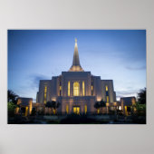 Gilbert Arizona LDS Temple Poster (Vorne)