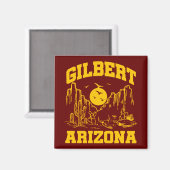 Gilbert, Arizona Magnet (Vorderseite/Rückseite)