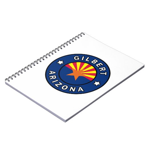 Gilbert Arizona Notizblock (Linke Seite)