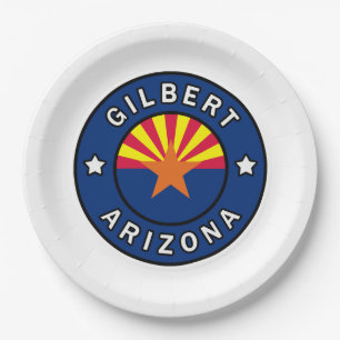 Gilbert Arizona Pappteller