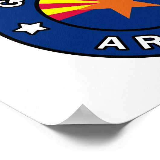 Gilbert Arizona Poster (Ecke)