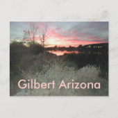 Gilbert Arizona Postkarte (Vorderseite)