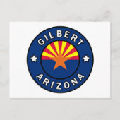 Gilbert Arizona Postkarte (Vorderseite)