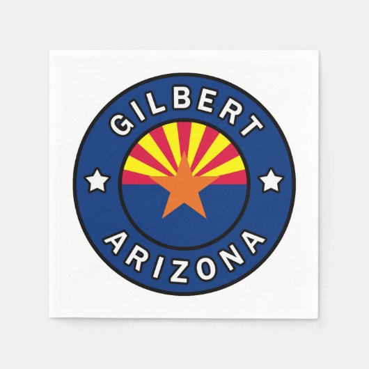 Gilbert Arizona Serviette (Vorderseite)