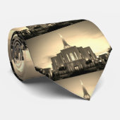Gilbert Arizona Temple Krawatte - Sepia (Gerollt)