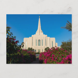 Gilbert Arizona Temple Postcard Postkarte
