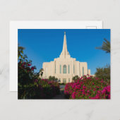 Gilbert Arizona Temple Postcard Postkarte (Vorne/Hinten)