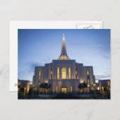 Gilbert, Arizona Temple Postcard Postkarte (Vorne/Hinten)