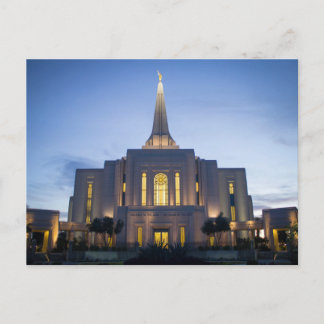 Gilbert, Arizona Temple Postcard Postkarte