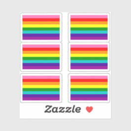 Gilbert Baker Pride Flag Aufkleber Packung