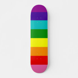 Gilbert Baker Pride Flag Wiederholung Rainbow Stri Skateboard