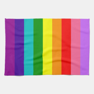 Gilbert Baker’s 9-Stripe Rainbow Flag Geschirrtuch