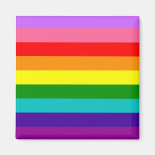 Gilbert Baker’s 9-Stripe Rainbow Flag Magnet