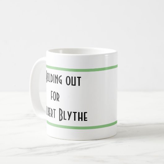 Gilbert Blythe Tasse (Vorderseite Links)