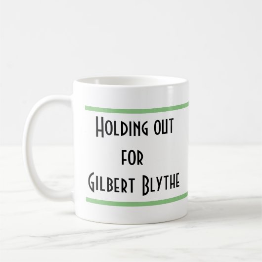 Gilbert Blythe Tasse (Links)