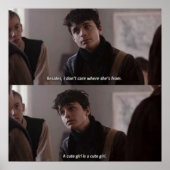 Gilbert Blythe Zitat Poster (Vorne)