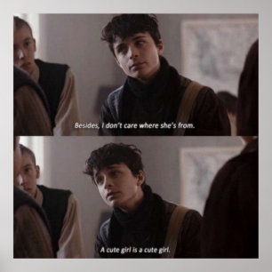 Gilbert Blythe Zitat Poster