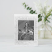 Gilbert Burnet, Bischof von Salisbury Postkarte (Stehend Vorderseite)