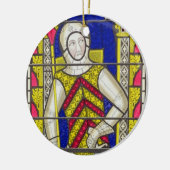 Gilbert De Clare, 3. Graf von Gloucester (1243-95) Keramikornament (Links)