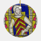 Gilbert De Clare, 3. Graf von Gloucester (1243-95) Keramikornament (Hinten)