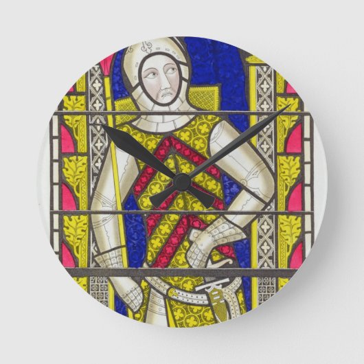 Gilbert de Clare, 3rd Earl of Gloucester (1243-95) Runde Wanduhr (Vorderseite)