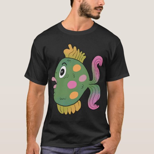 Gilbert der tropische Fisch T-Shirt (Vorderseite)