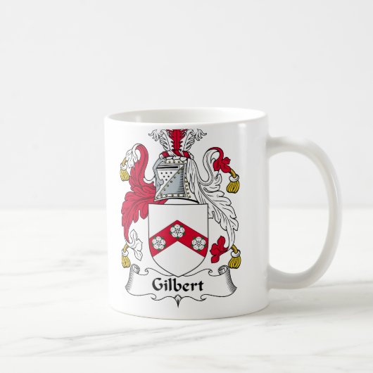 Gilbert Familienwappen Kaffeetasse (Rechts)