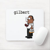 Gilbert Mausunterlage Mousepad (Mit Mouse)