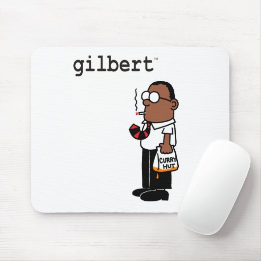 Gilbert Mausunterlage Mousepad (Mit Mouse)