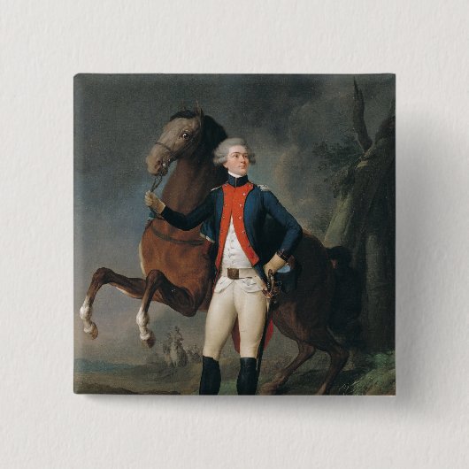 Gilbert Motier Marquis de la Fayette, 1788 Button (Vorderseite)