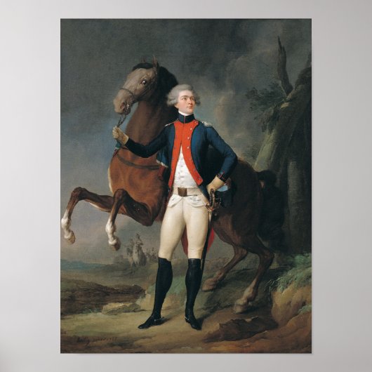 Gilbert Motier Marquis de la Fayette, 1788 Poster (Vorne)