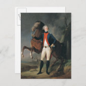 Gilbert Motier Marquis de la Fayette, 1788 Postkarte (Vorne/Hinten)