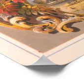 Gilbert & Parsons, Hygienic Whiskey Vintage Ad Poster (Ecke)